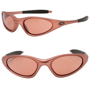 Vintage 1997 OAKLEY Minute 1.0 Unisex Adult Sunglasses Copper Bronze lenses RARE